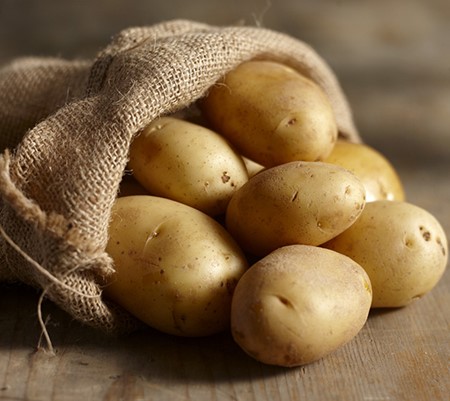 Potatis i säck
