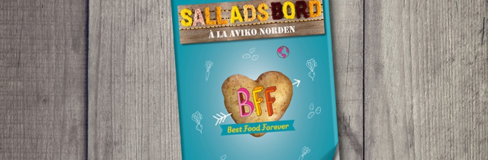 Klimatsmarta Salladsbord à la Aviko Norden