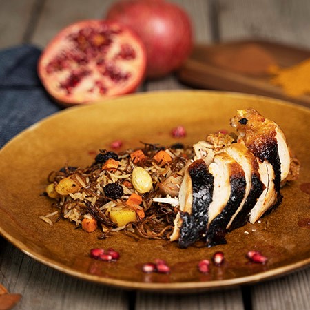 Lamiaas irakiska Kyckling Biryani