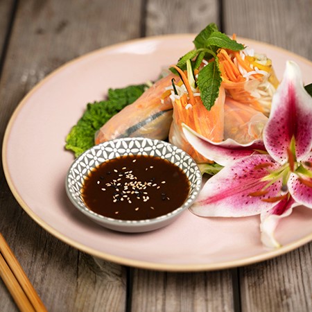 Loans vietnamesiska Vegetariska sommarrullar