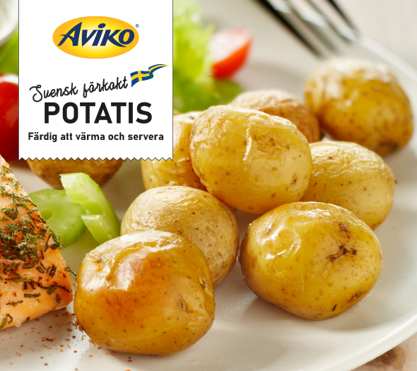 Svensk förkokt potatis